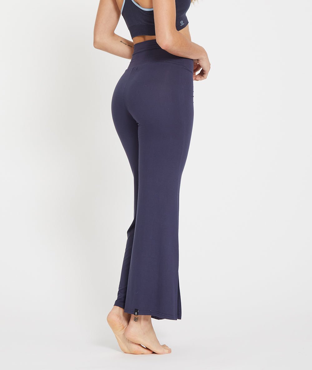 JAIPUR - Pantalon fluide - Navy - Yoga Searcher