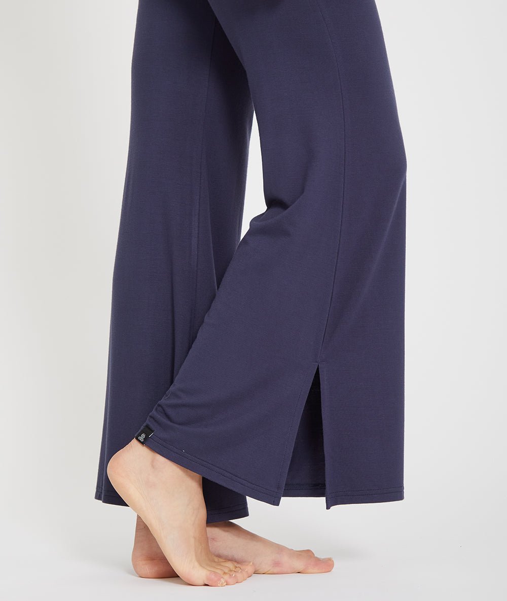JAIPUR - Pantalon fluide - Navy - Yoga Searcher