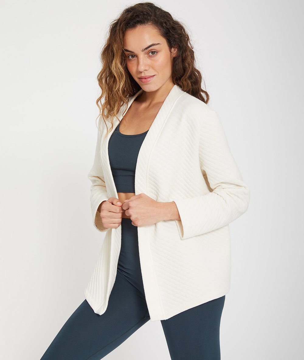 GANY - Veste en coton - Oat - Yoga Searcher