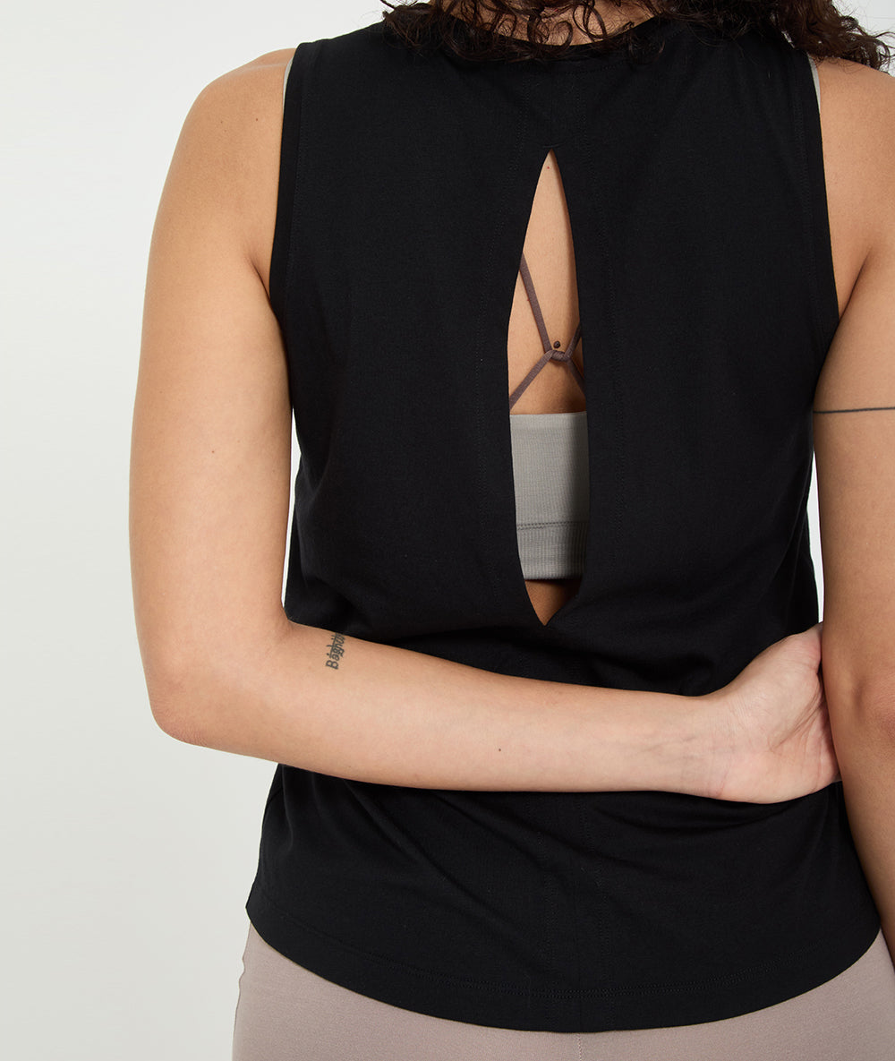 NIYAMA - débardeur de yoga avec ouverture dans le dos