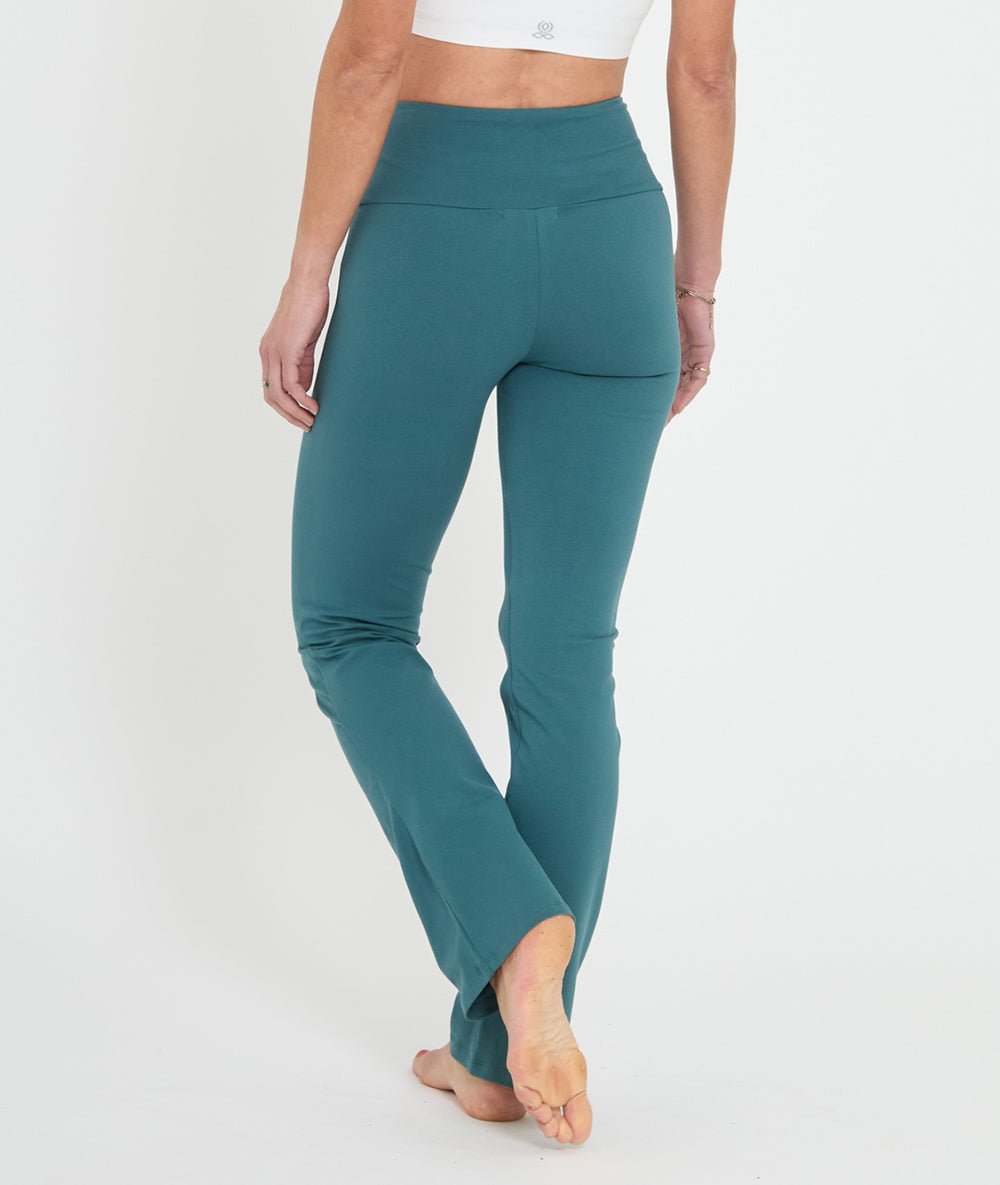 JAZZ - Pantalon Flare de yoga - Paon - Yoga Searcher