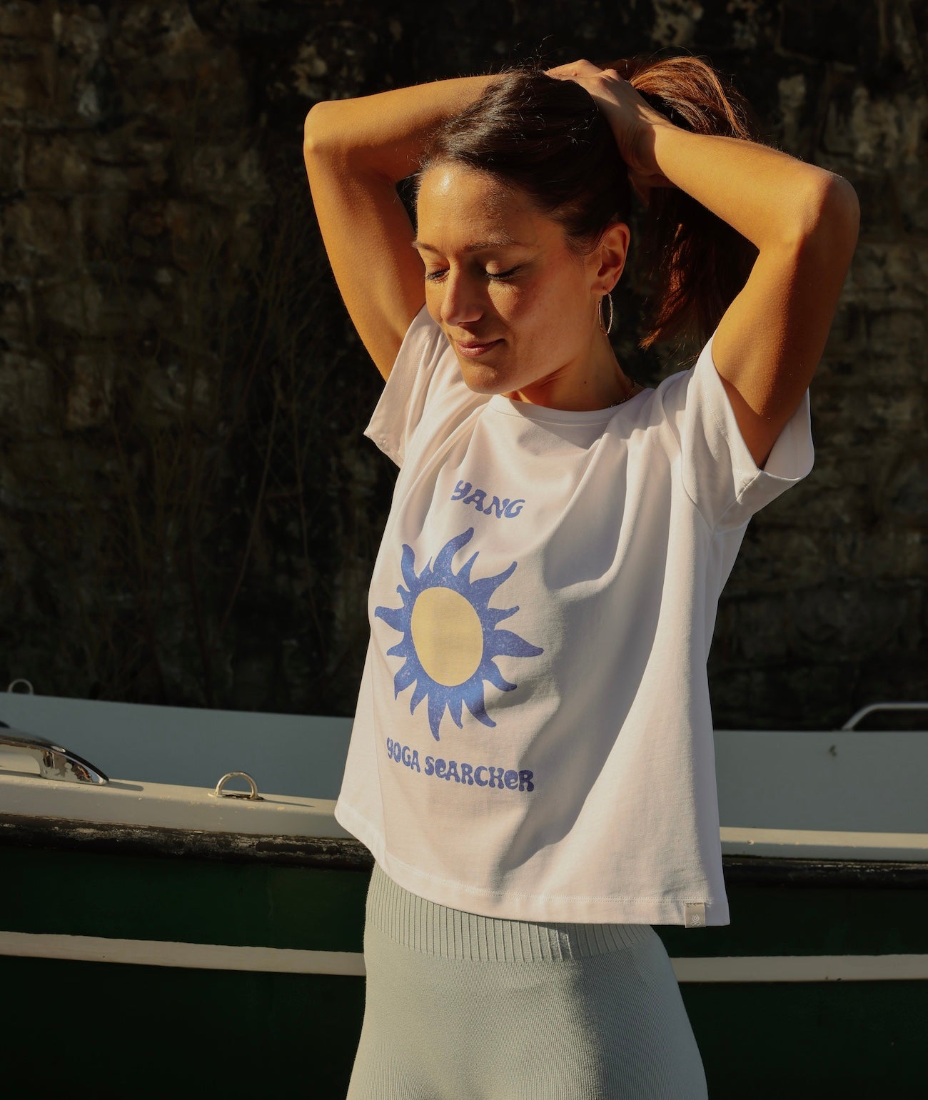 BIOYINYANG - T-shirt en coton