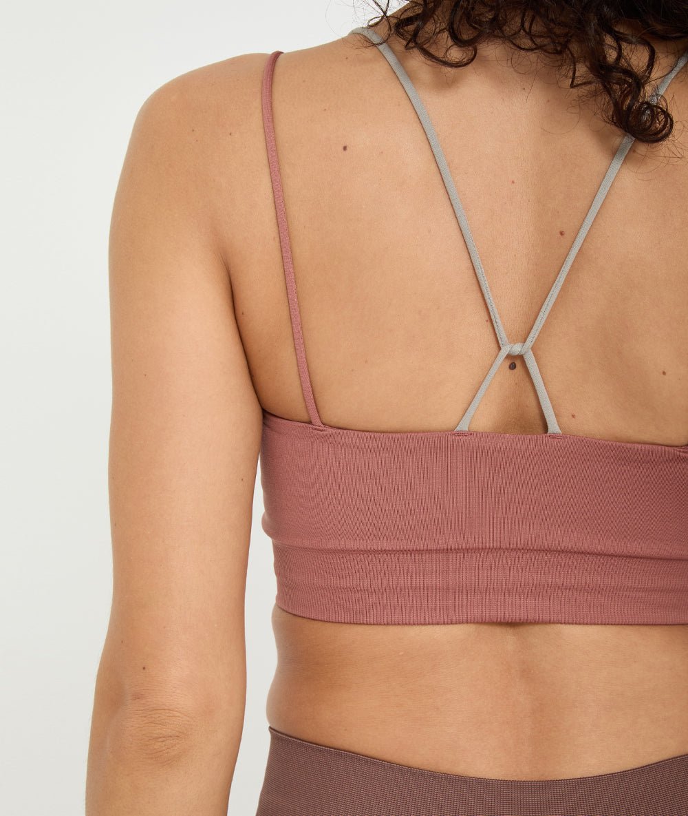 UDUPI - Brassière en matières recyclées - Rose Foncé - Yoga Searcher