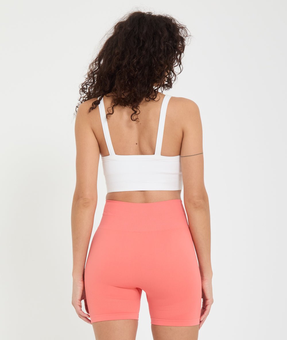 ADITI - Brassière en coton - Blanc - Yoga Searcher