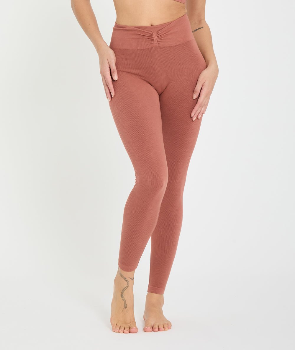 NALA - Legging en bambou - Rose Foncé - Yoga Searcher