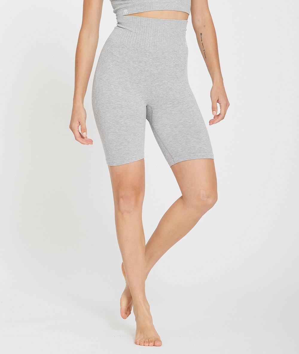 RAMA - Short en bambou - Marl - Yoga Searcher