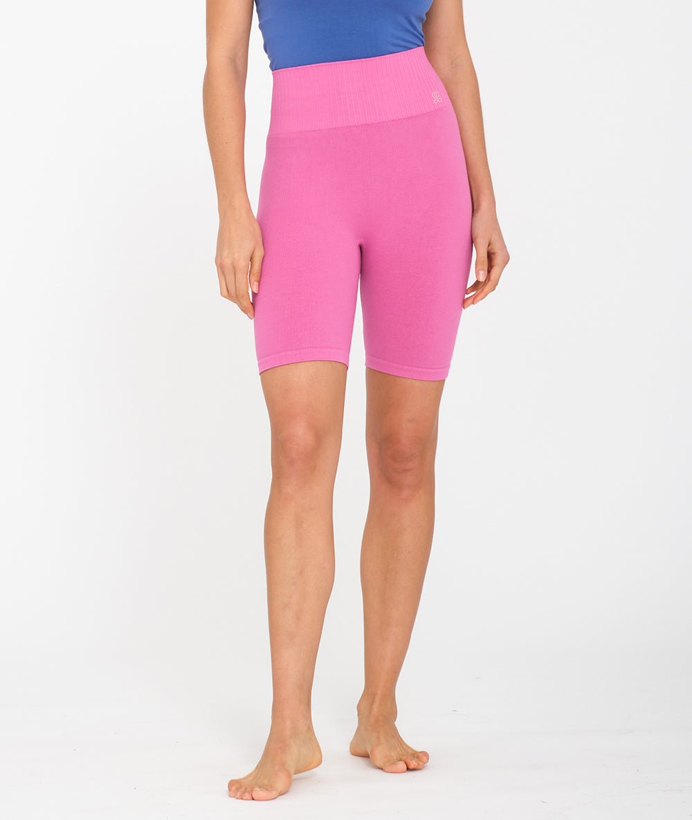 RAMA - Short en bambou - Rose - Yoga Searcher