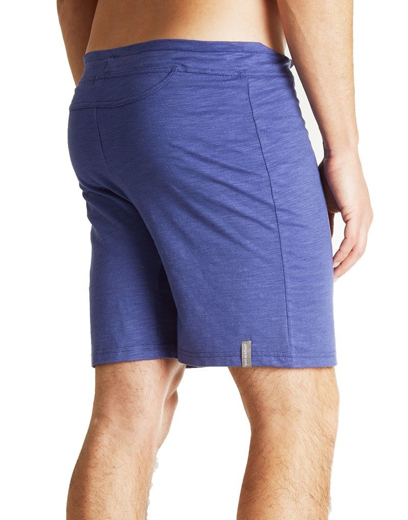 PATANJALI - Short - Bleu - Yoga Searcher