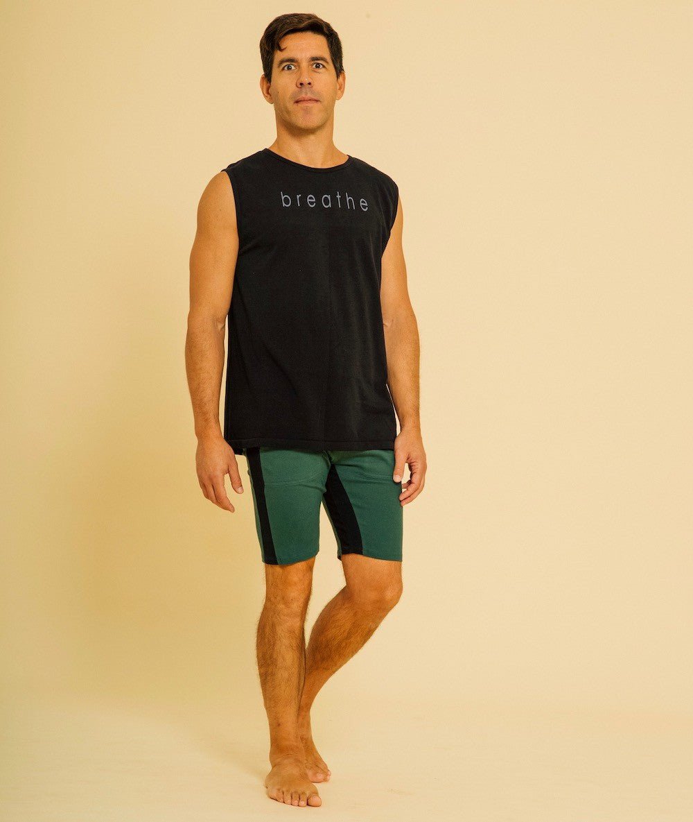 GARUDA - Bermuda homme - Yucca - Yoga Searcher