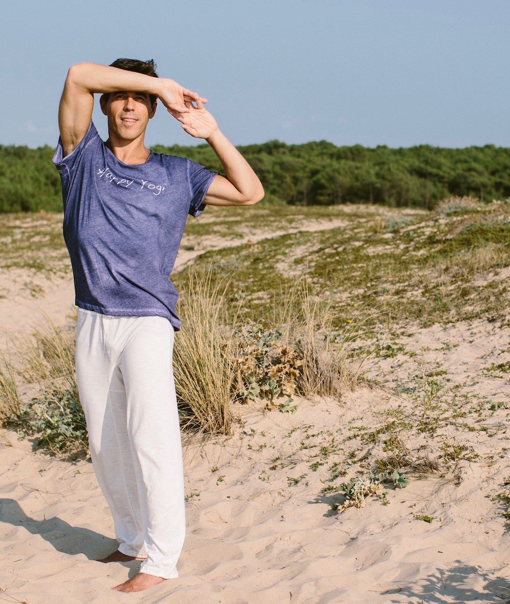 MULADHAR - PANTALON - Blanc - Yoga Searcher