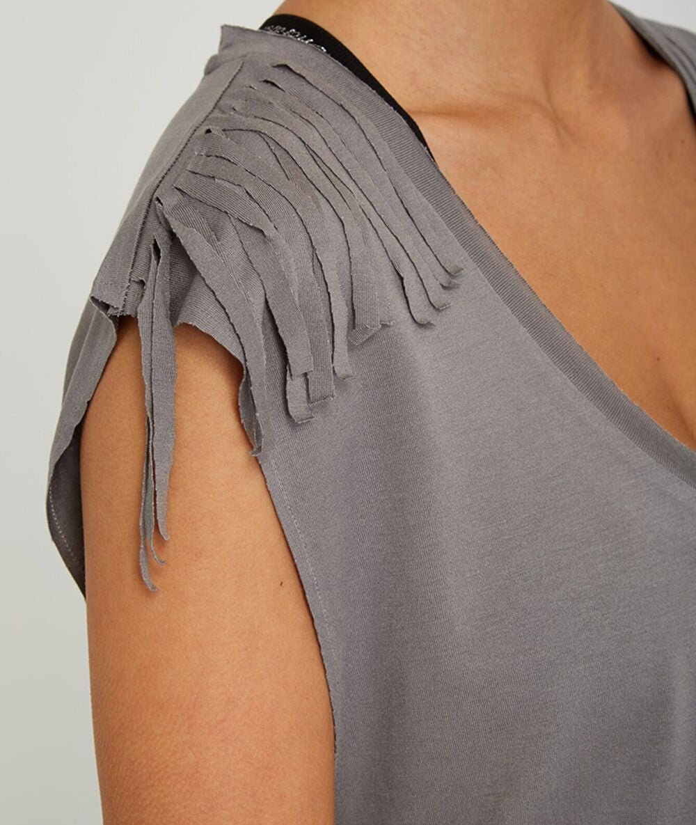 SALAMBA - Top - Gris - Yoga Searcher