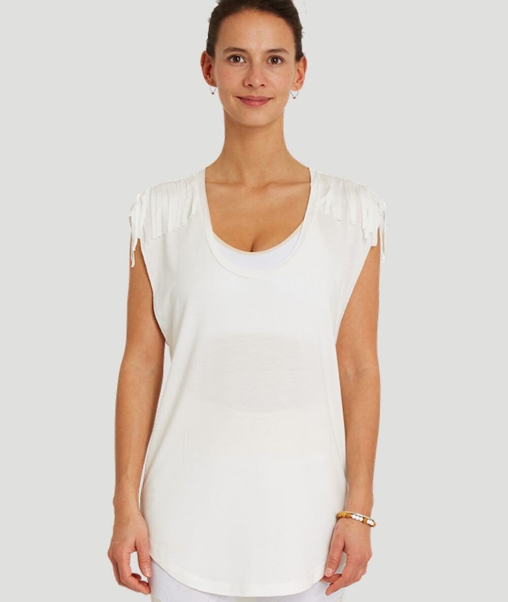 SALAMBA - Top - Blanc - Yoga Searcher