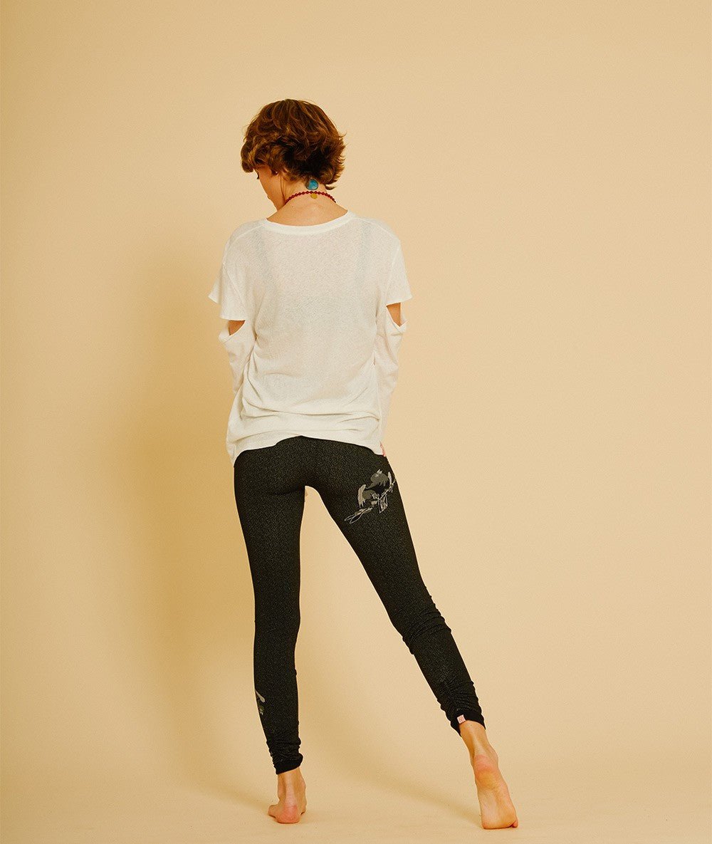 SATTVA - Tee - shirt fantasie - Blanc - Yoga Searcher