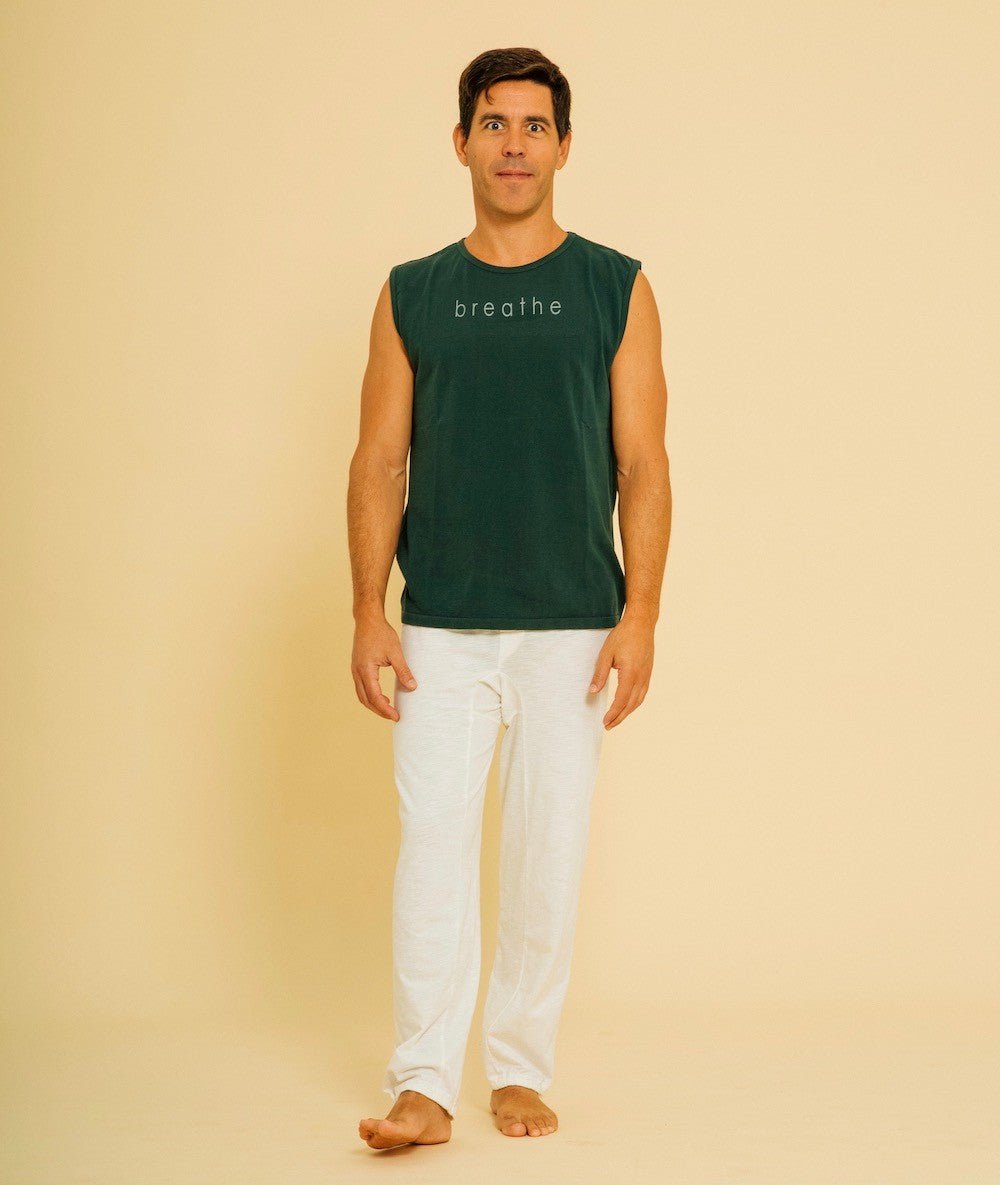 BRAHMA - Débardeur seamless - Yucca - Yoga Searcher