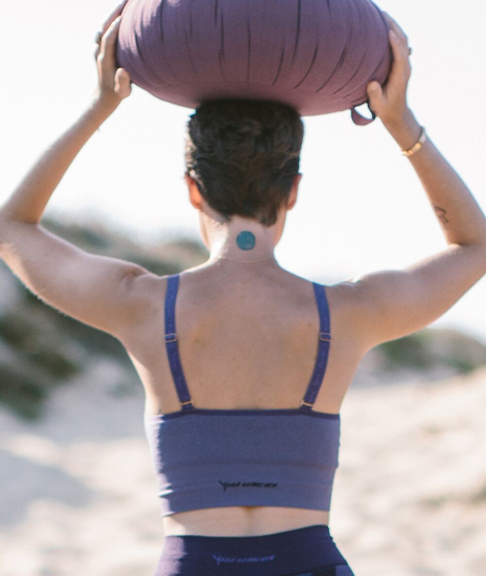 ASHTANGA - brassière lurex