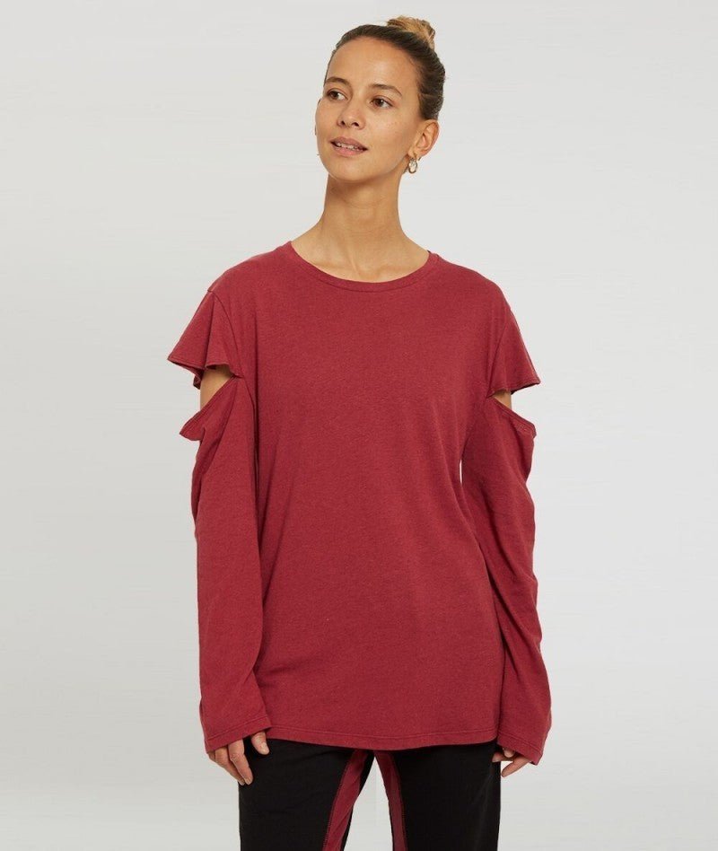 SATTVA - Tee - shirt fantasie - Rubis - Yoga Searcher