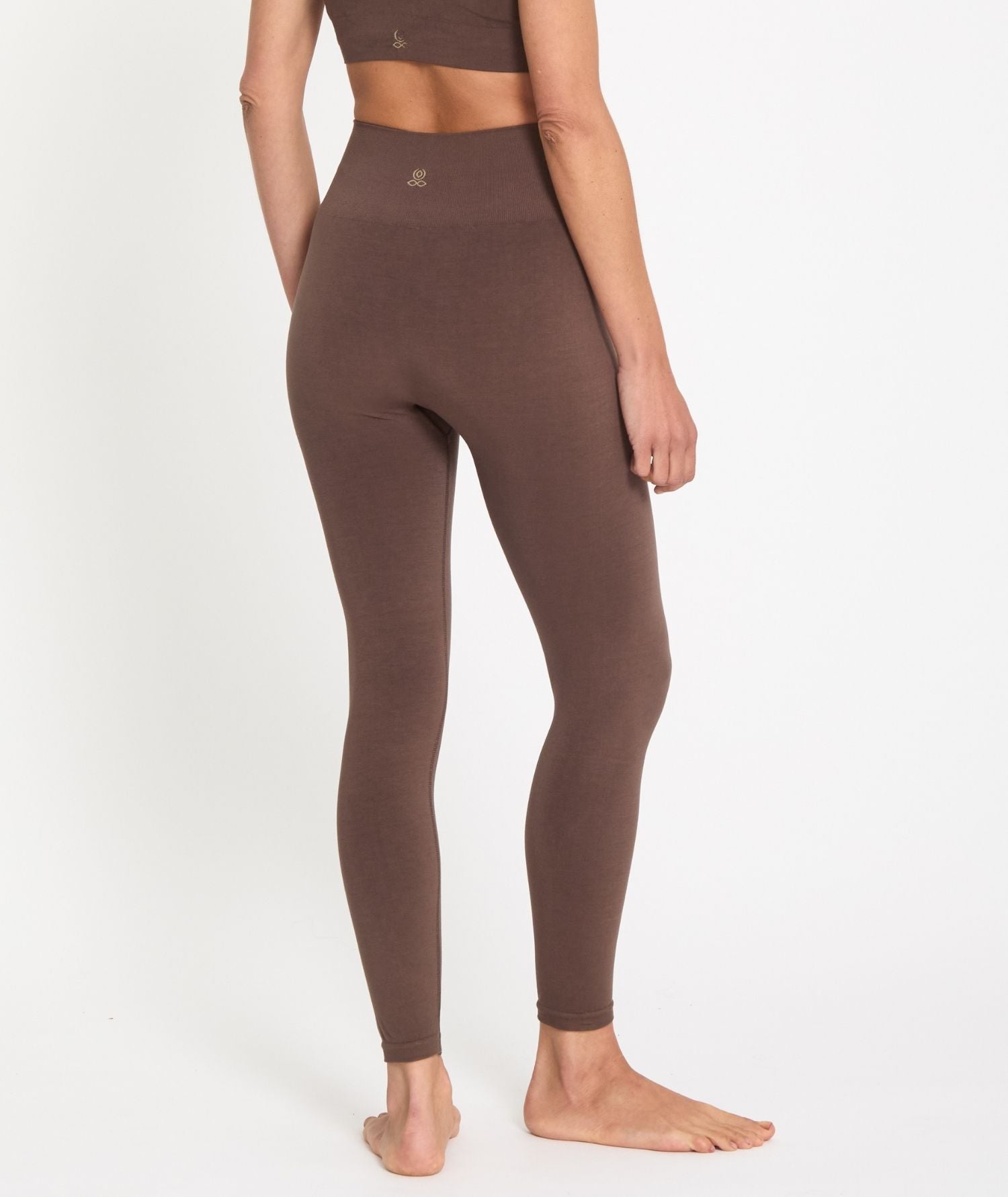 ASA - Legging en bambou - Marron- Yoga Searcher