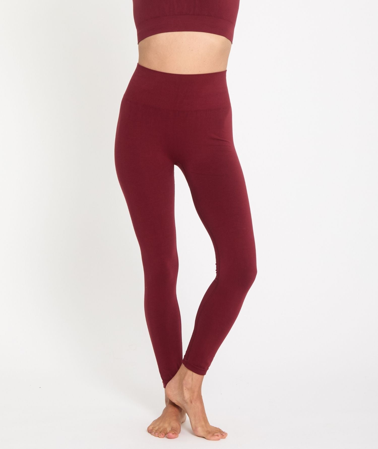 ASA - Legging en bambou - Marron- Yoga Searcher
