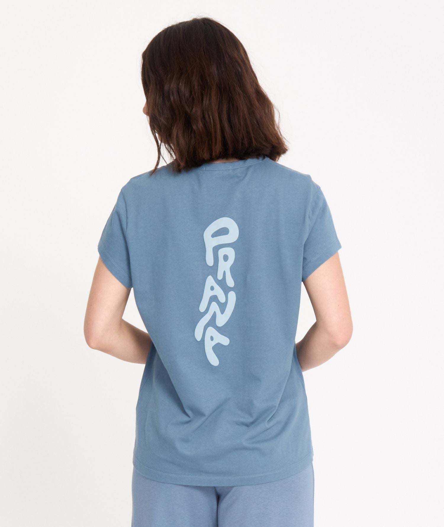 BIONILA - T-shirt en coton bio - Orage - Yoga Searcher