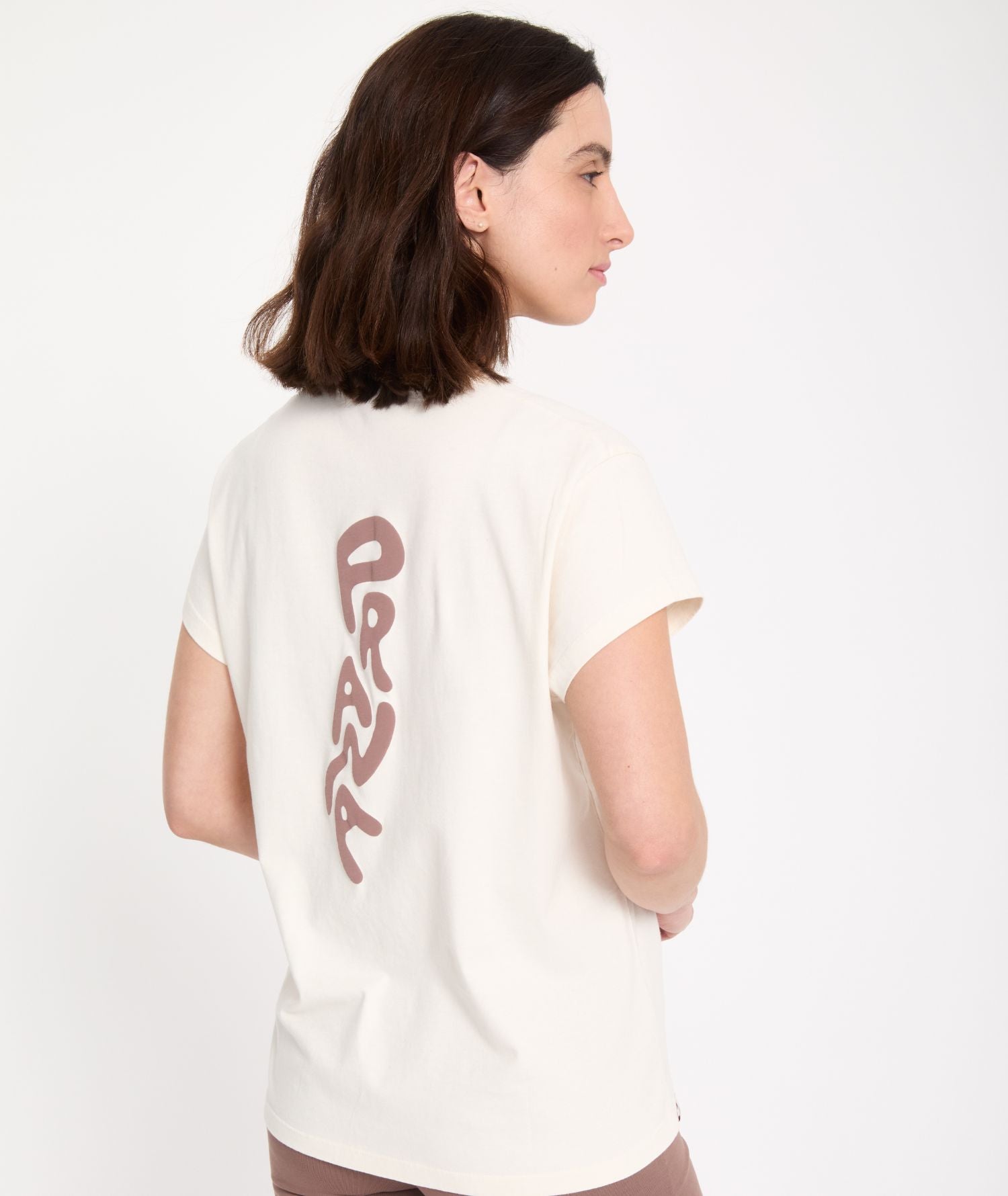BIONILA - T-shirt en coton bio - Tofu - Yoga Searcher