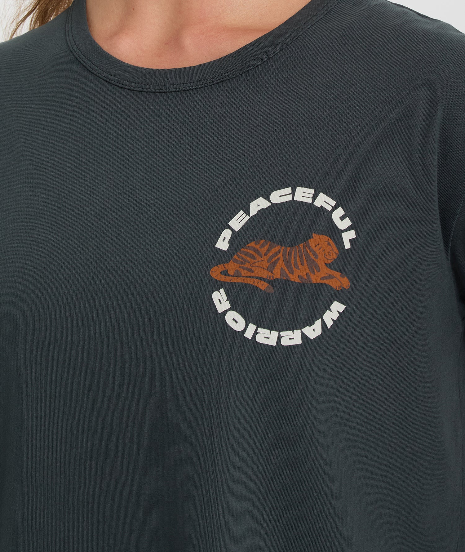 BIOPEACE - T-shirt en coton bio - Forest - Yoga Searcher