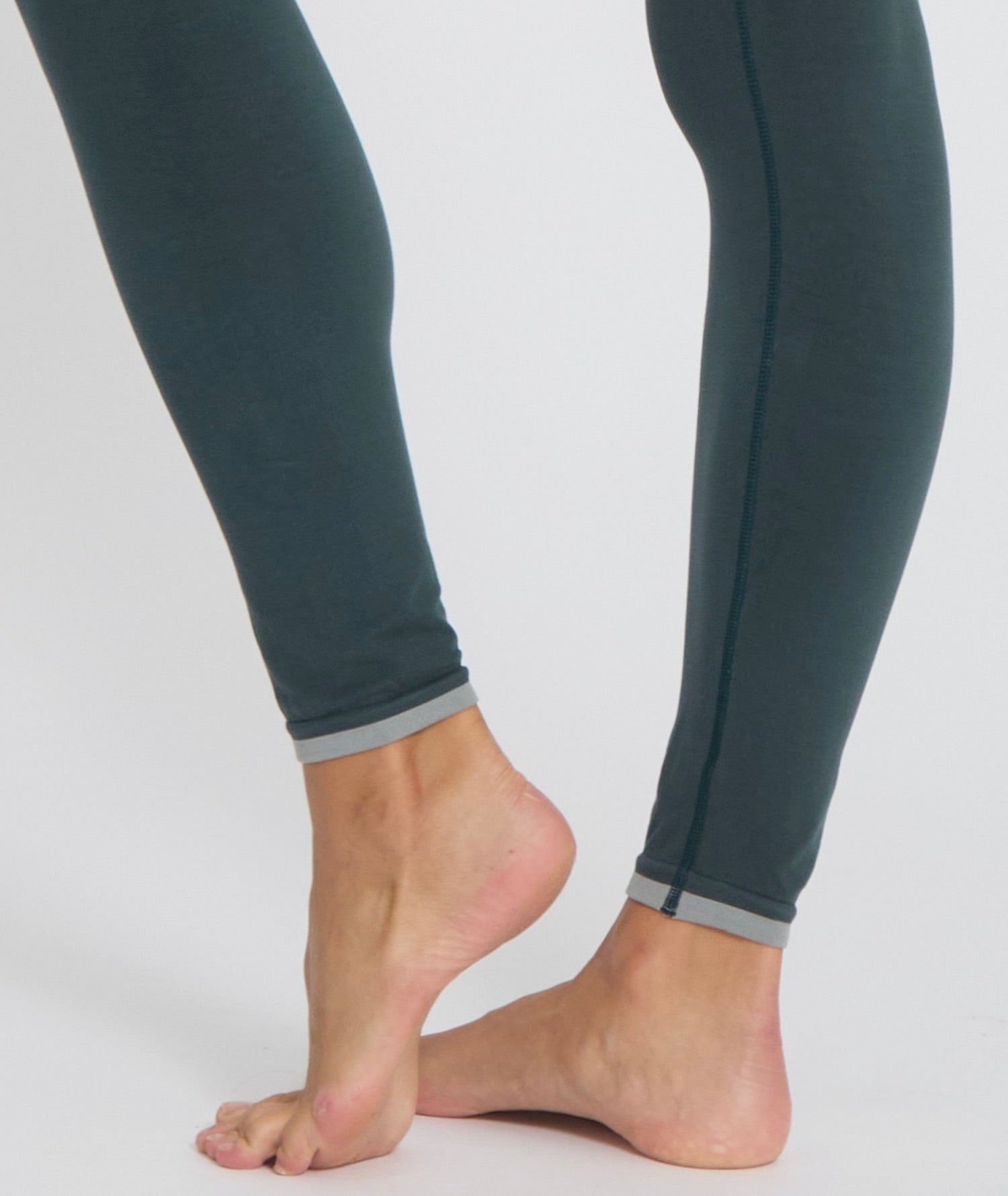 CHENDA - Legging en lyocell - Forest - Yoga Searcher