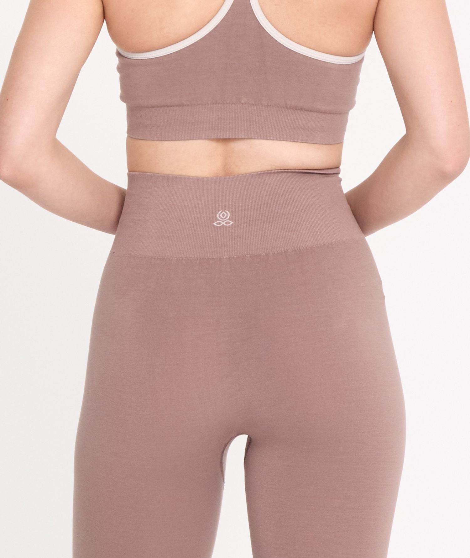 CHENDA - Legging en lyocell - Rosewood - Yoga Searcher