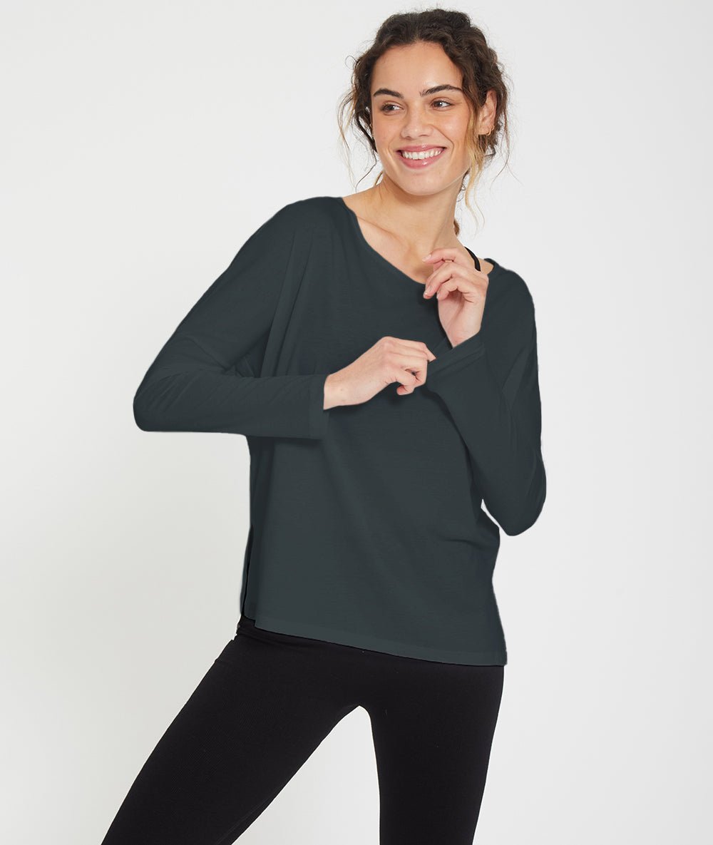 DAKSHA - Tee - shirt oversize - Forest - Yoga Searcher