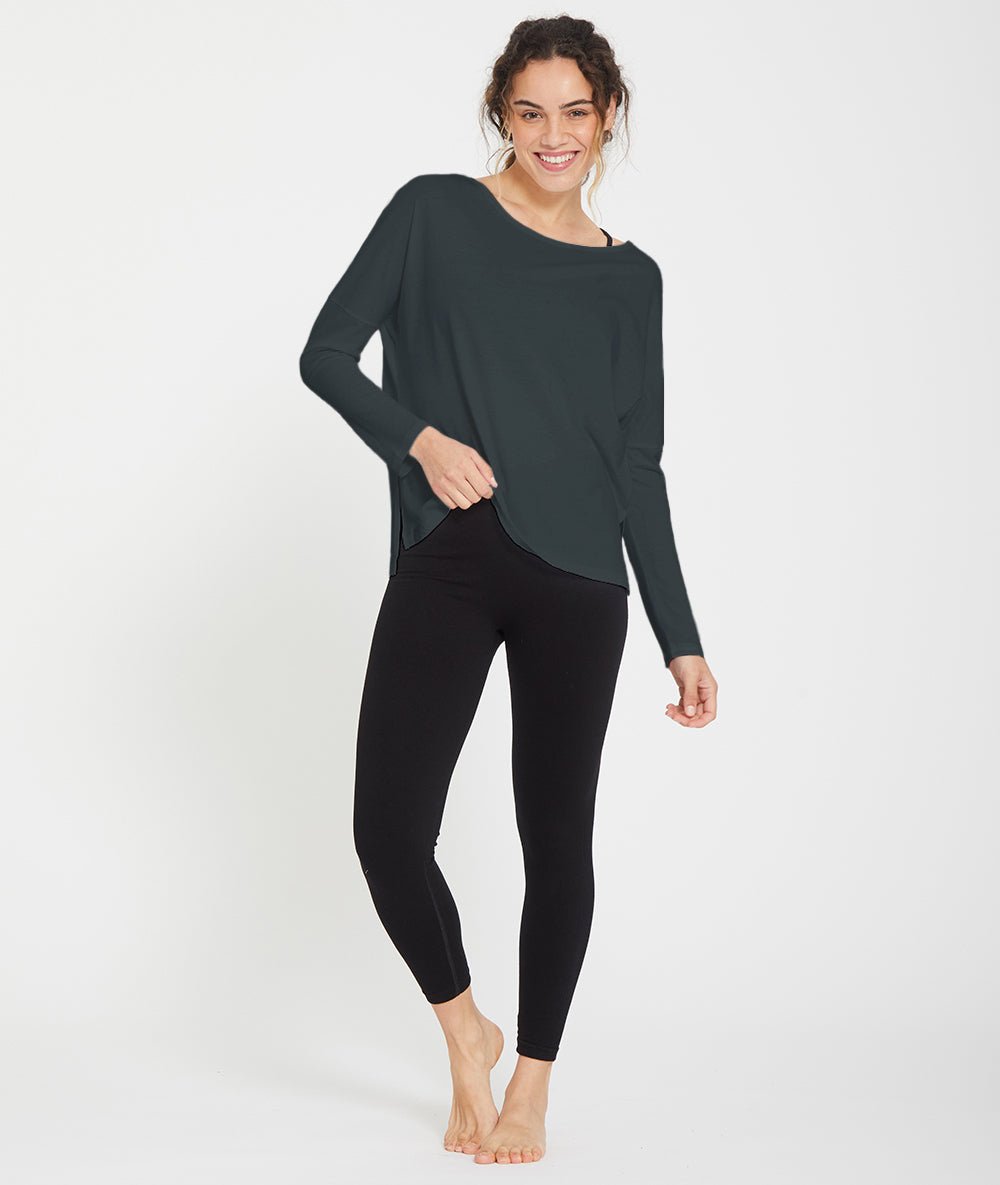 DAKSHA - Tee - shirt oversize - Forest - Yoga Searcher