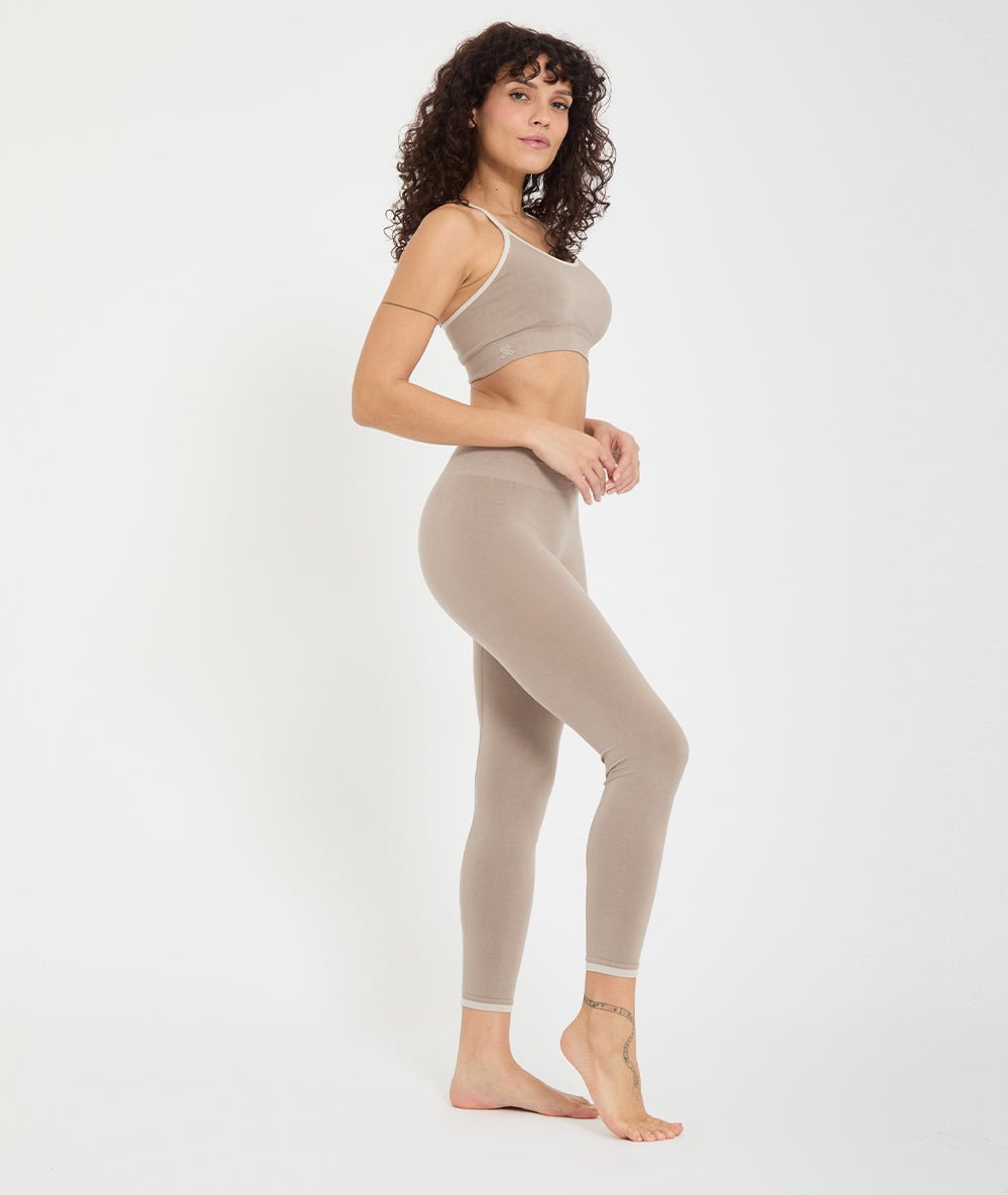 DHARMA - Brassière en lyocell - Cacao - Yoga Searcher