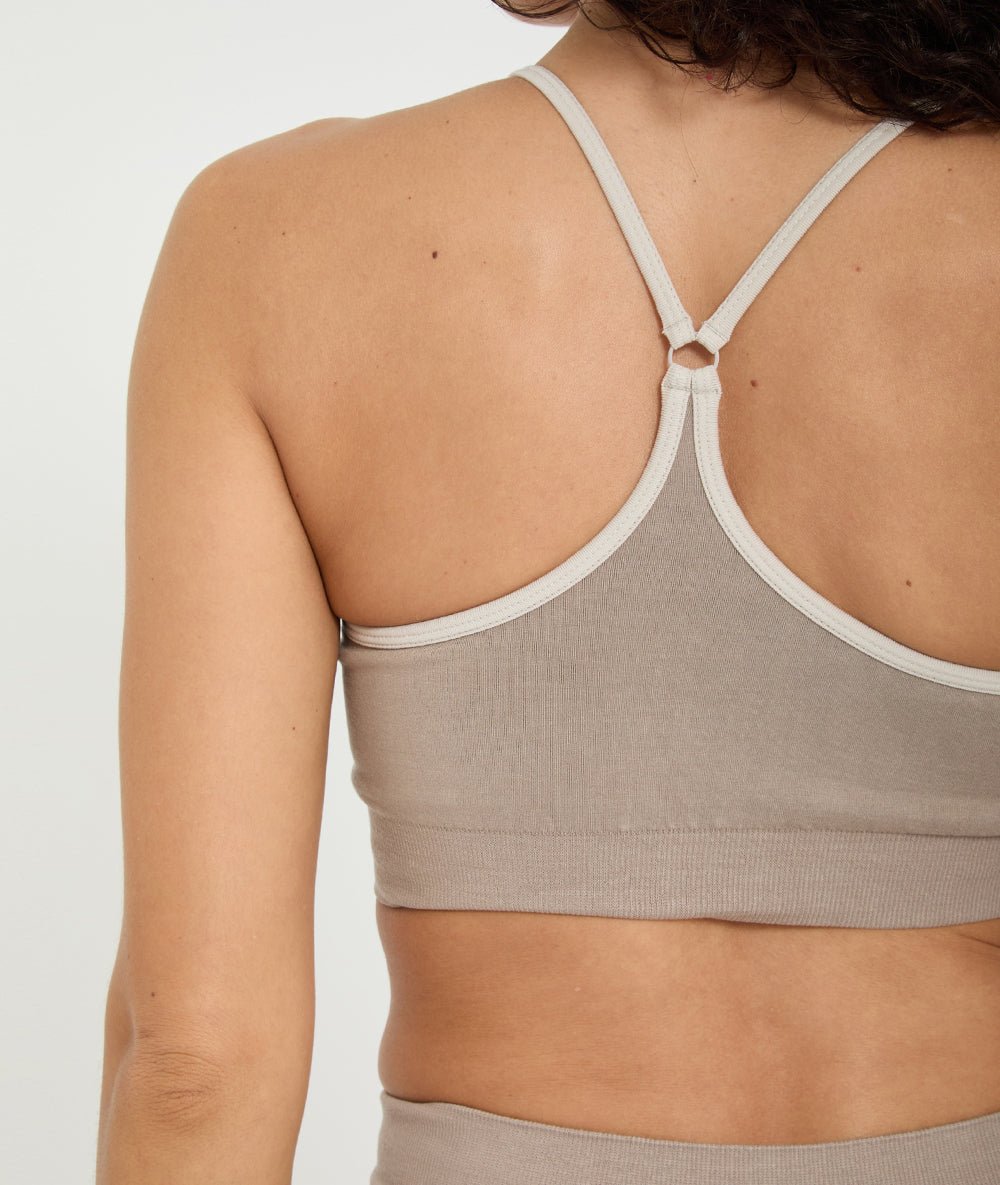 DHARMA - Brassière en lyocell - Cacao - Yoga Searcher
