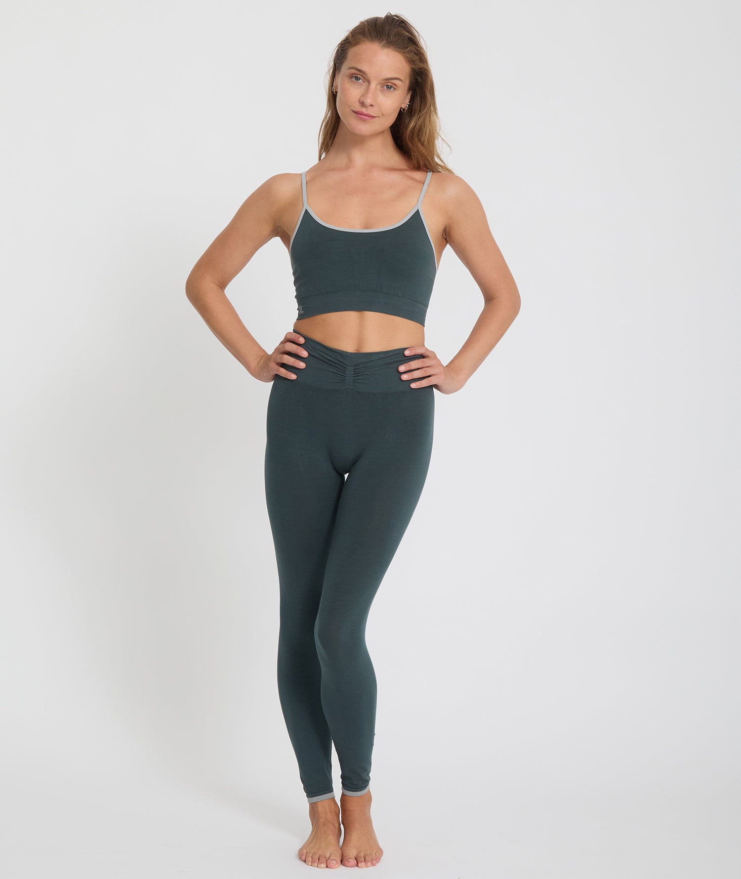 DHARMA - Brassière en lyocell - Forest - Yoga Searcher