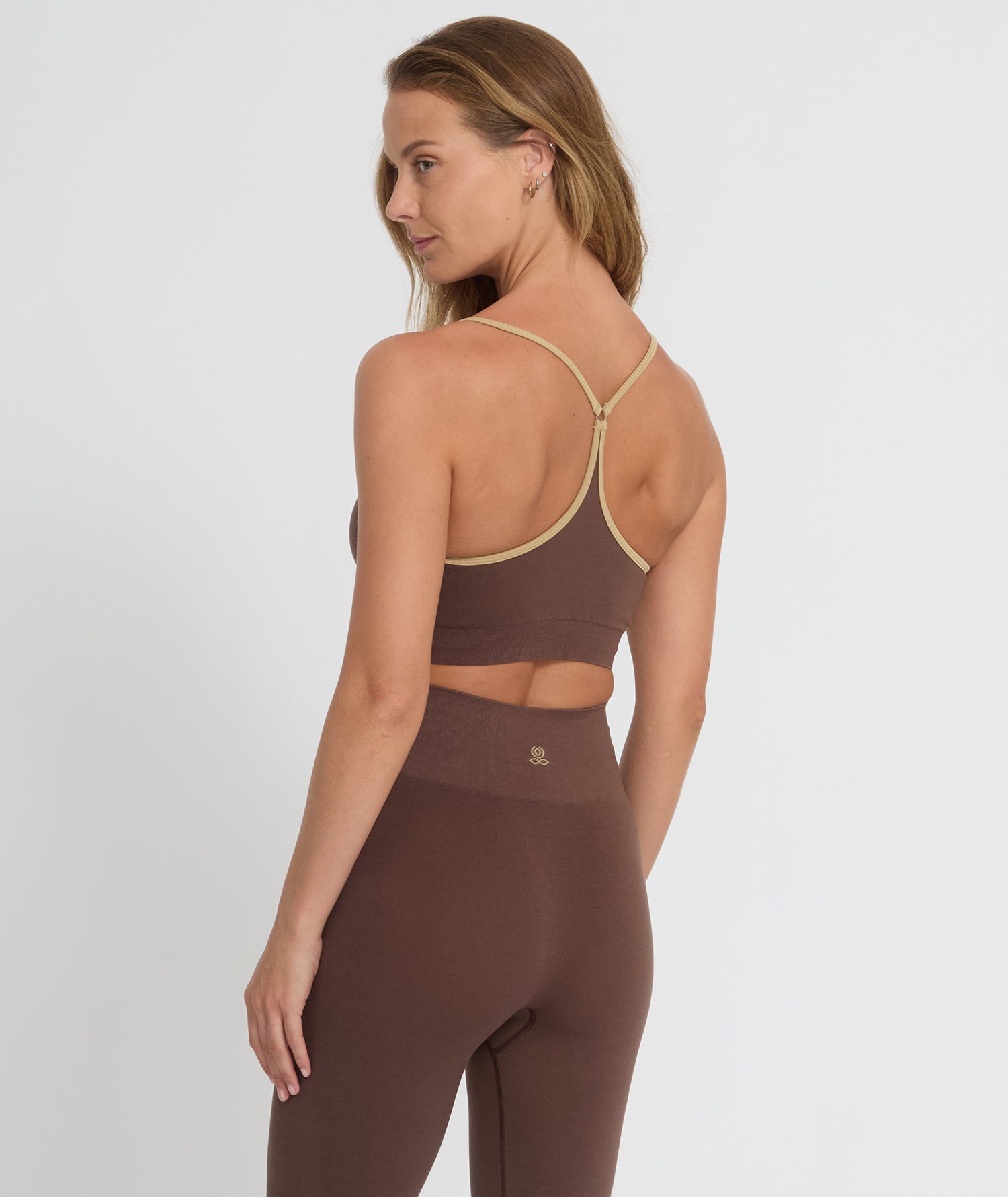 DHARMA - Brassière en lyocell - Marron - Yoga Searcher