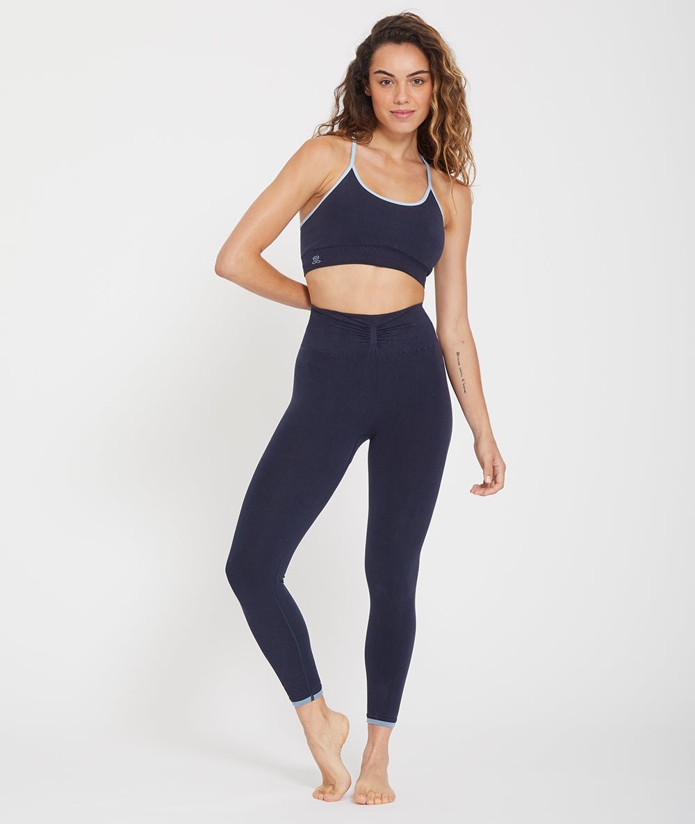 DHARMA - Brassière en lyocell - Navy - Yoga Searcher