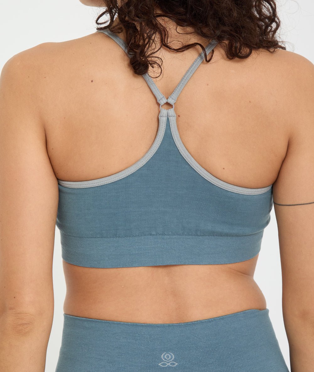 DHARMA - Brassière en lyocell - Orage - Yoga Searcher