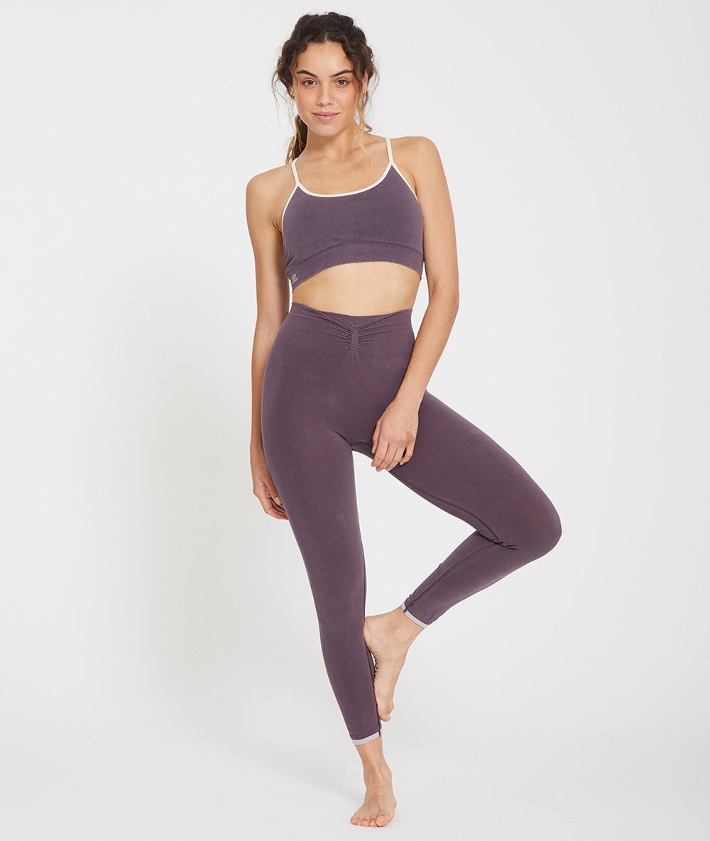 DHARMA - Brassière en lyocell - Lavastone - Yoga Searcher