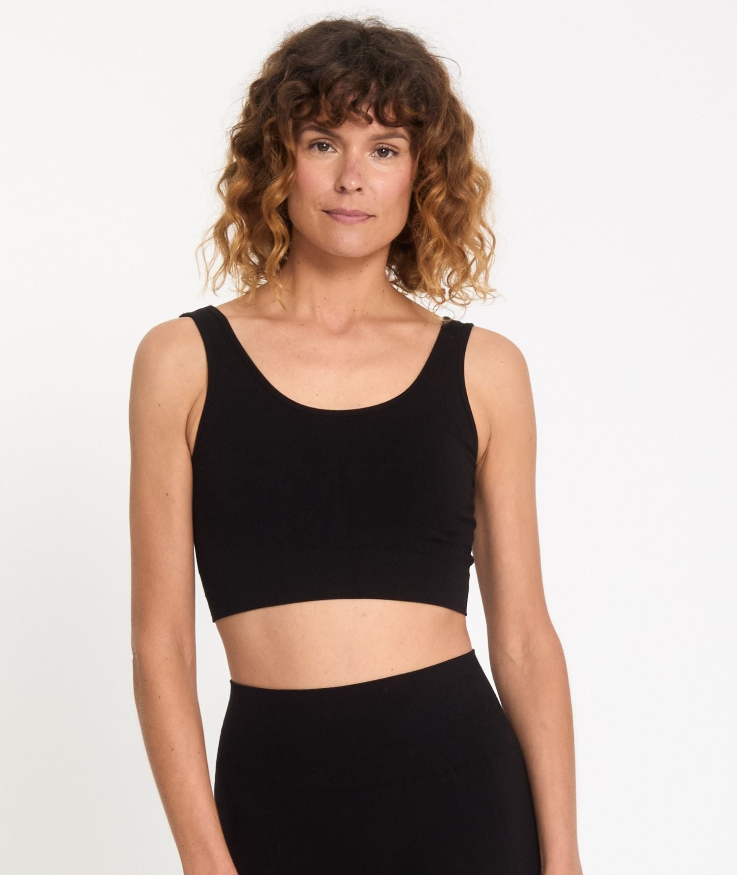 HADU - Brassière en bambou - Marron- Yoga Searcher