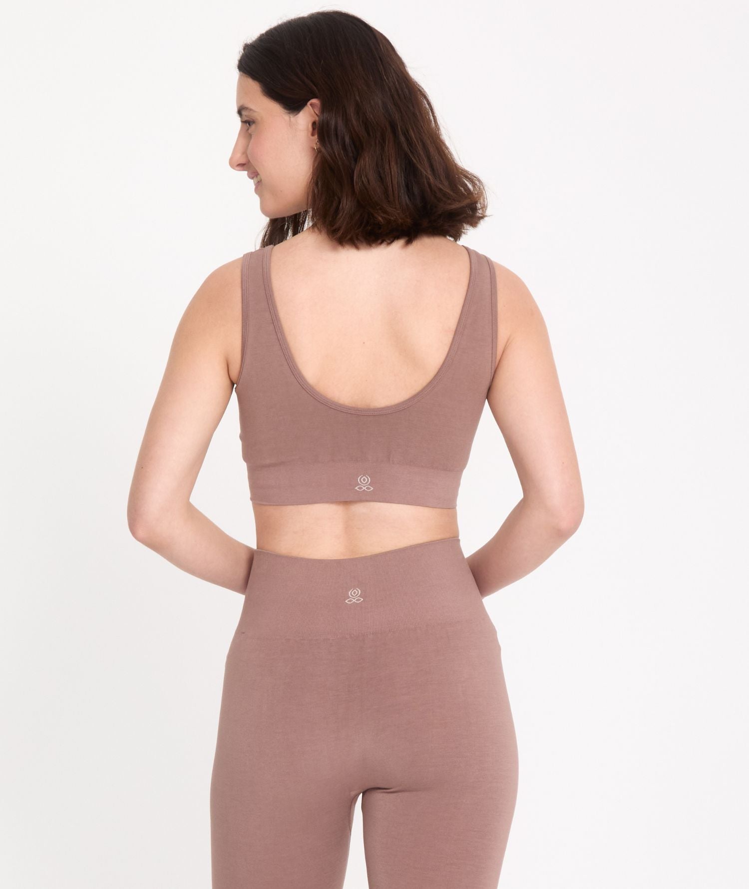 HADU - Brassière en bambou - Rosewood - Yoga Searcher