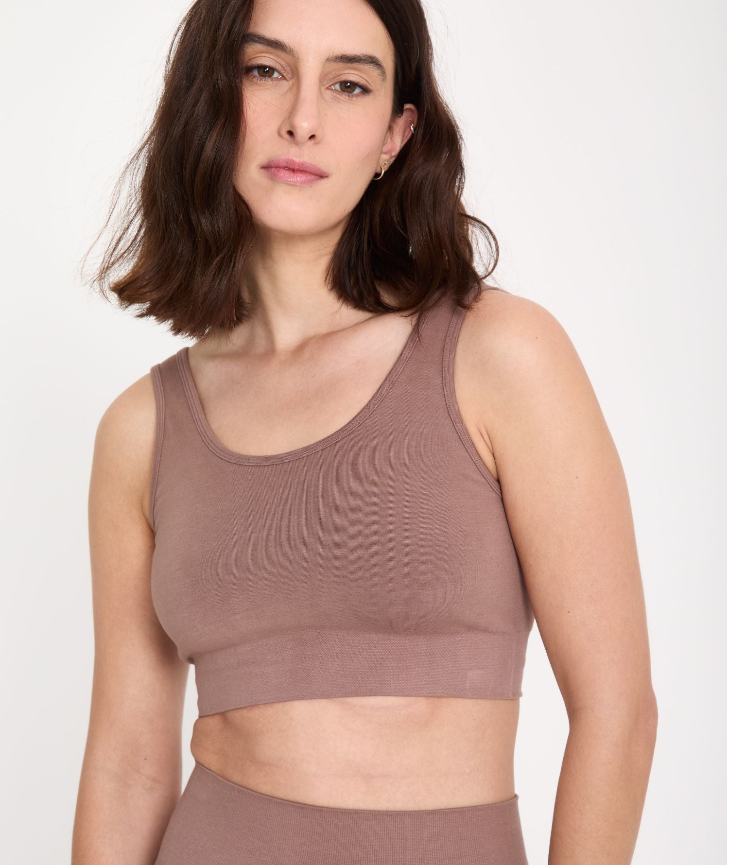 HADU - Brassière en bambou - Rosewood - Yoga Searcher