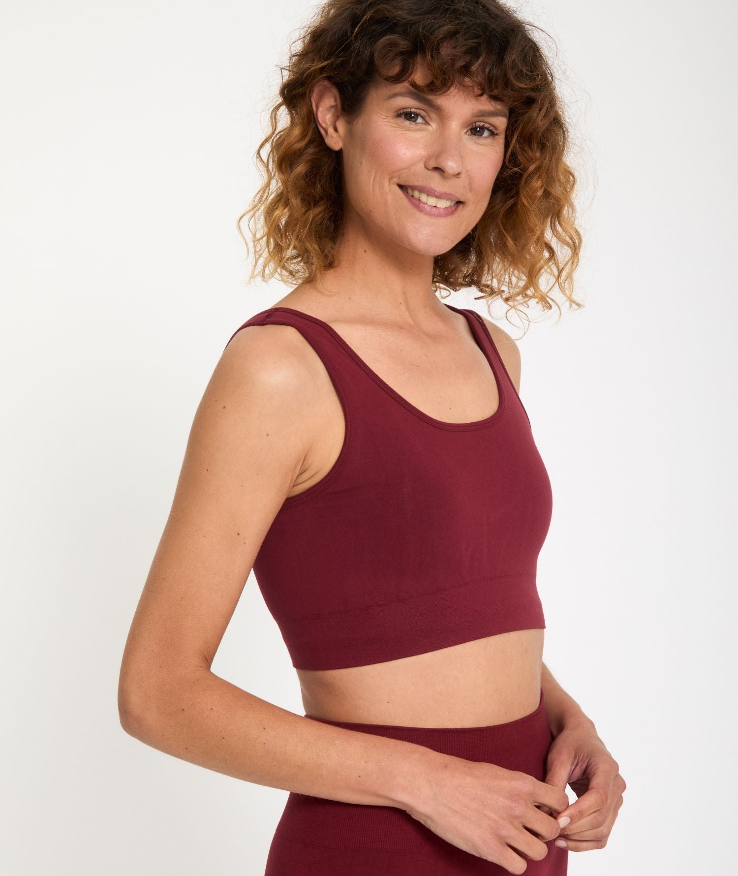 HADU - Brassière en bambou - Thyme- Yoga Searcher