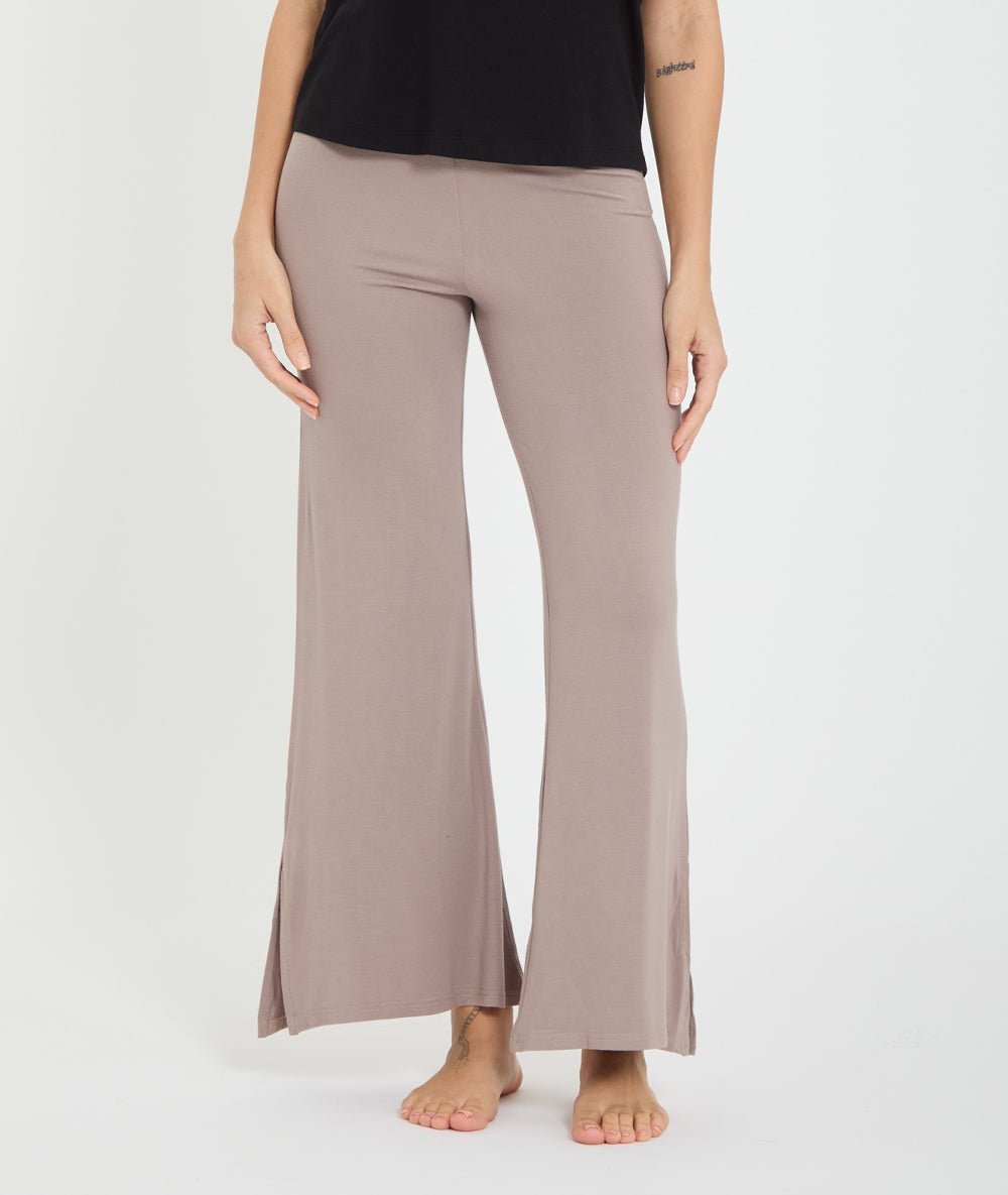 JAIPUR - Pantalon fluide - Cacao - Yoga Searcher