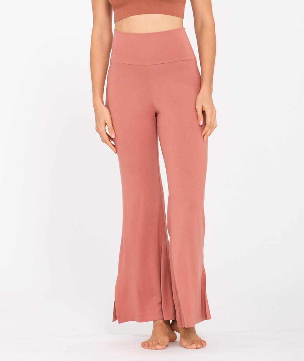JAIPUR - Pantalon fluide - Rose Foncé - Yoga Searcher