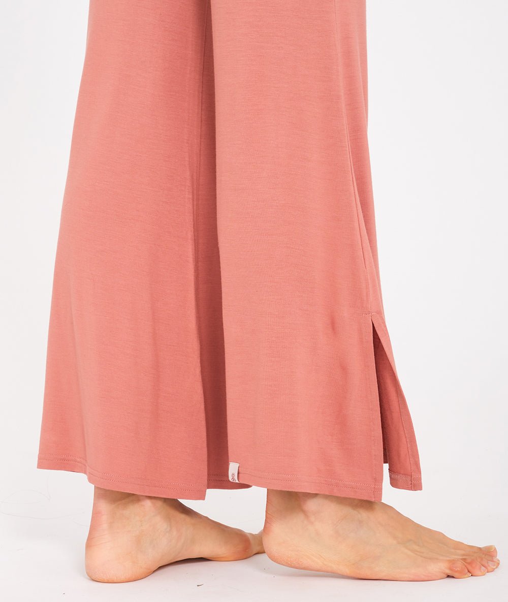 JAIPUR - Pantalon fluide - Rose Foncé - Yoga Searcher