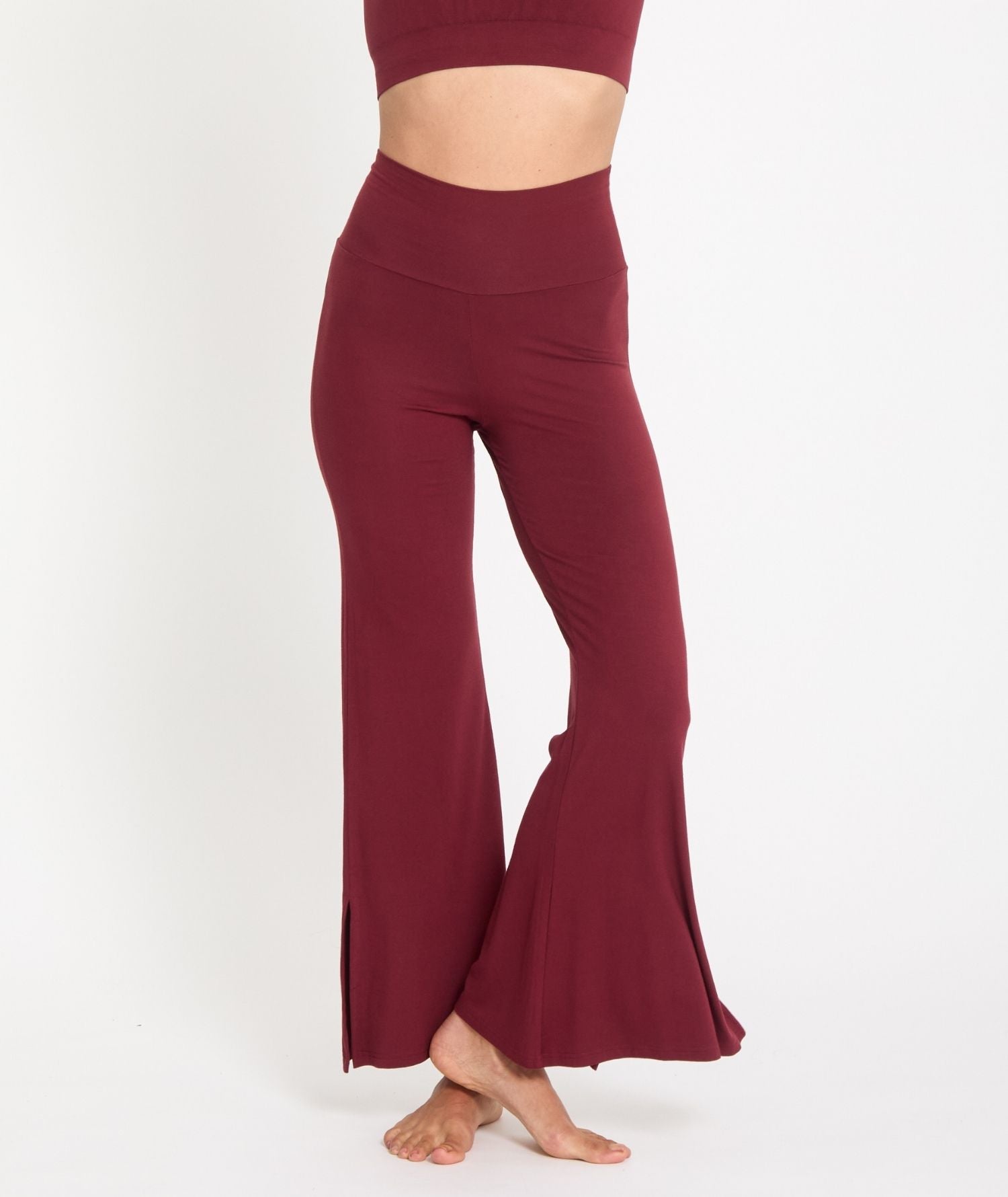 JAIPUR - Pantalon fluide - Rubis- Yoga Searcher