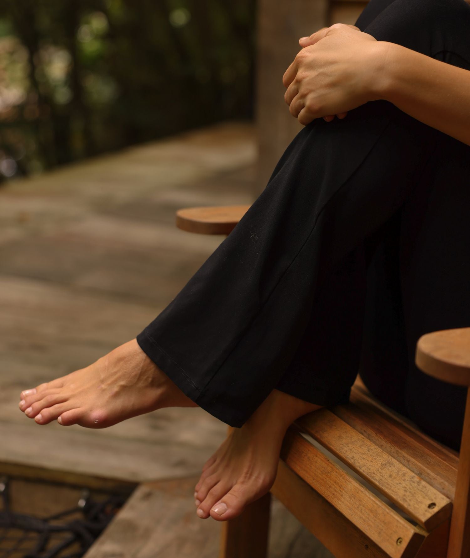 JAZZ - Pantalon Flare de yoga - Noir - Yoga Searcher