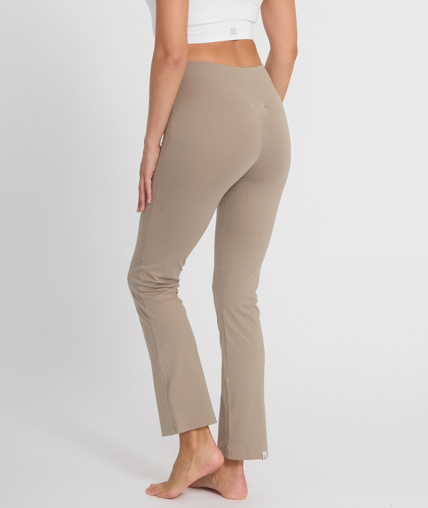 JAZZ - Pantalon Flare de yoga - Cacao - Yoga Searcher