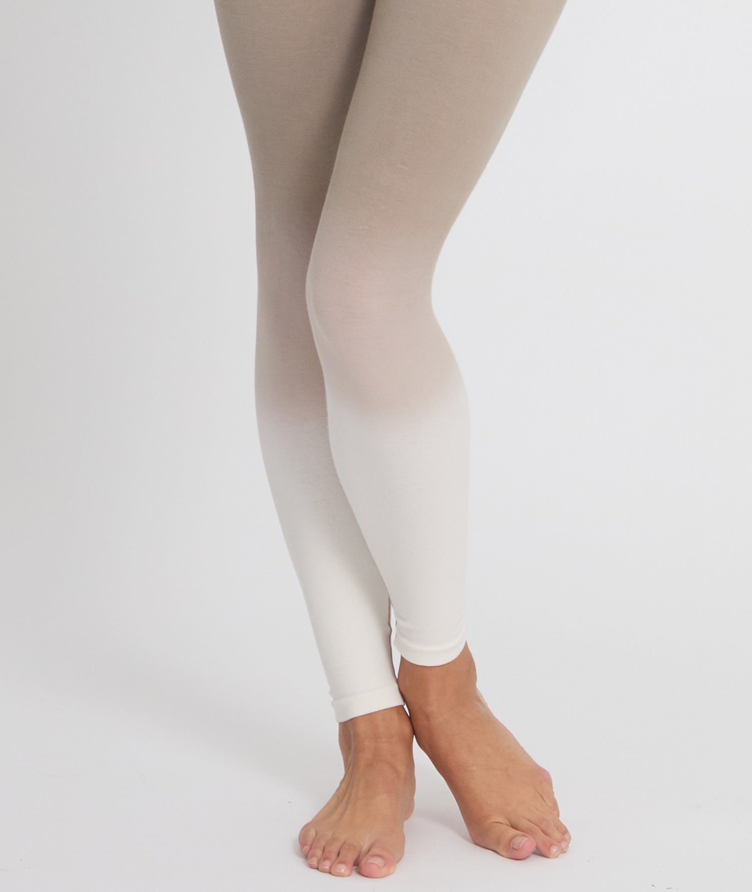 KAVALI - Legging en coton deep - dye - Cacao - Yoga Searcher