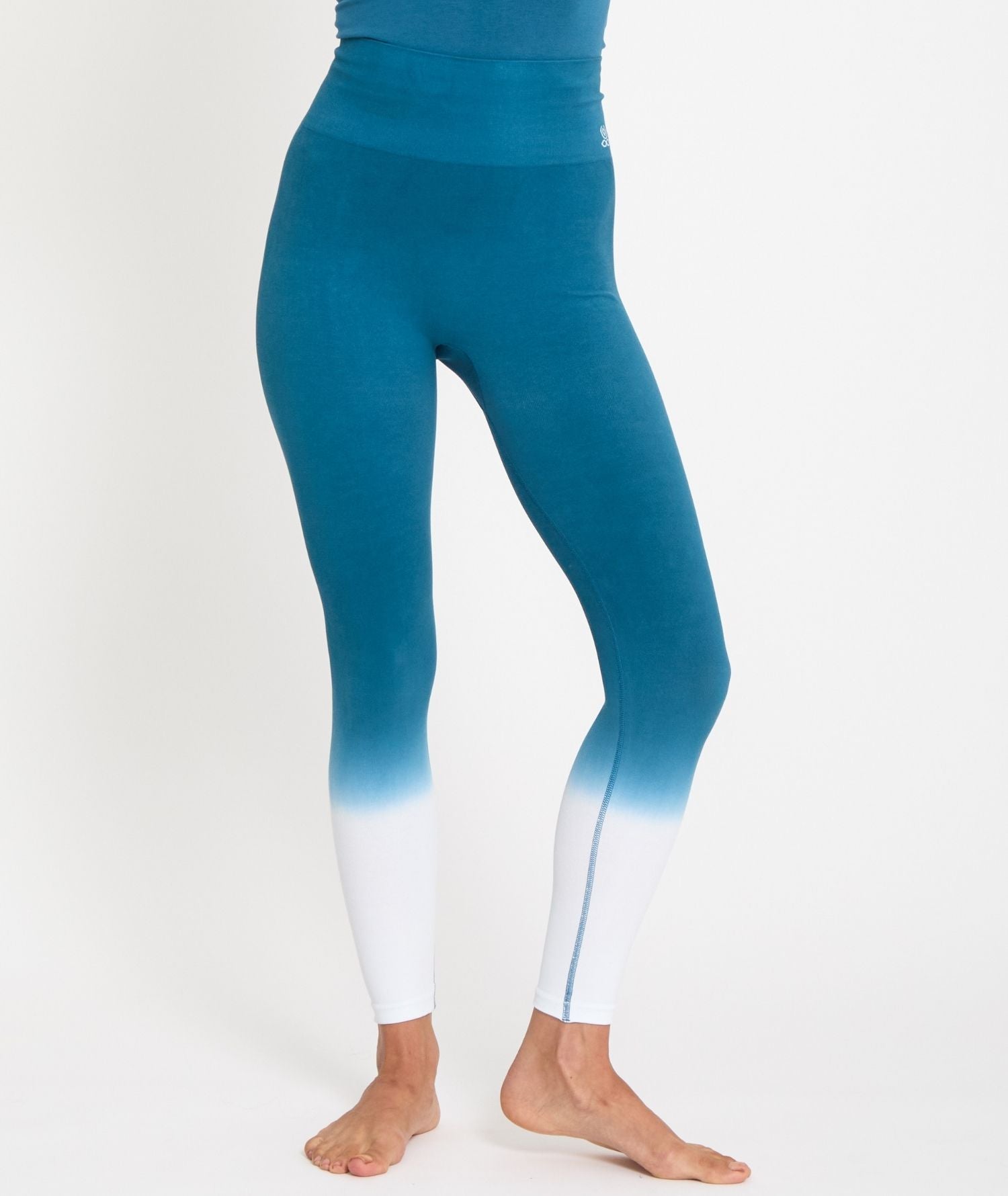 KAVALI - Legging en coton deep-dye - Ink- Yoga Searcher