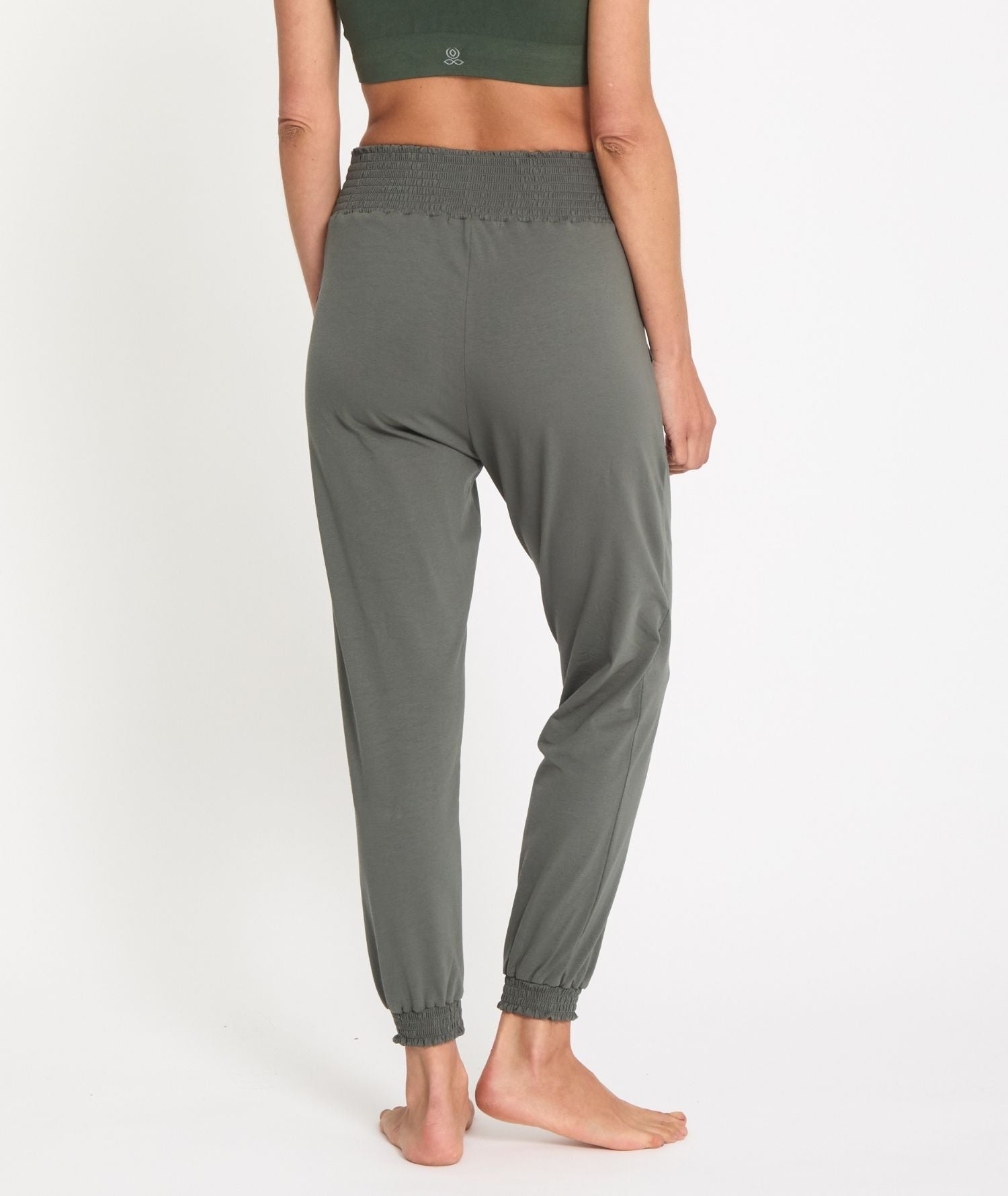MORJIM - Pantalon fluide yoga - Rose Foncé- Yoga Searcher
