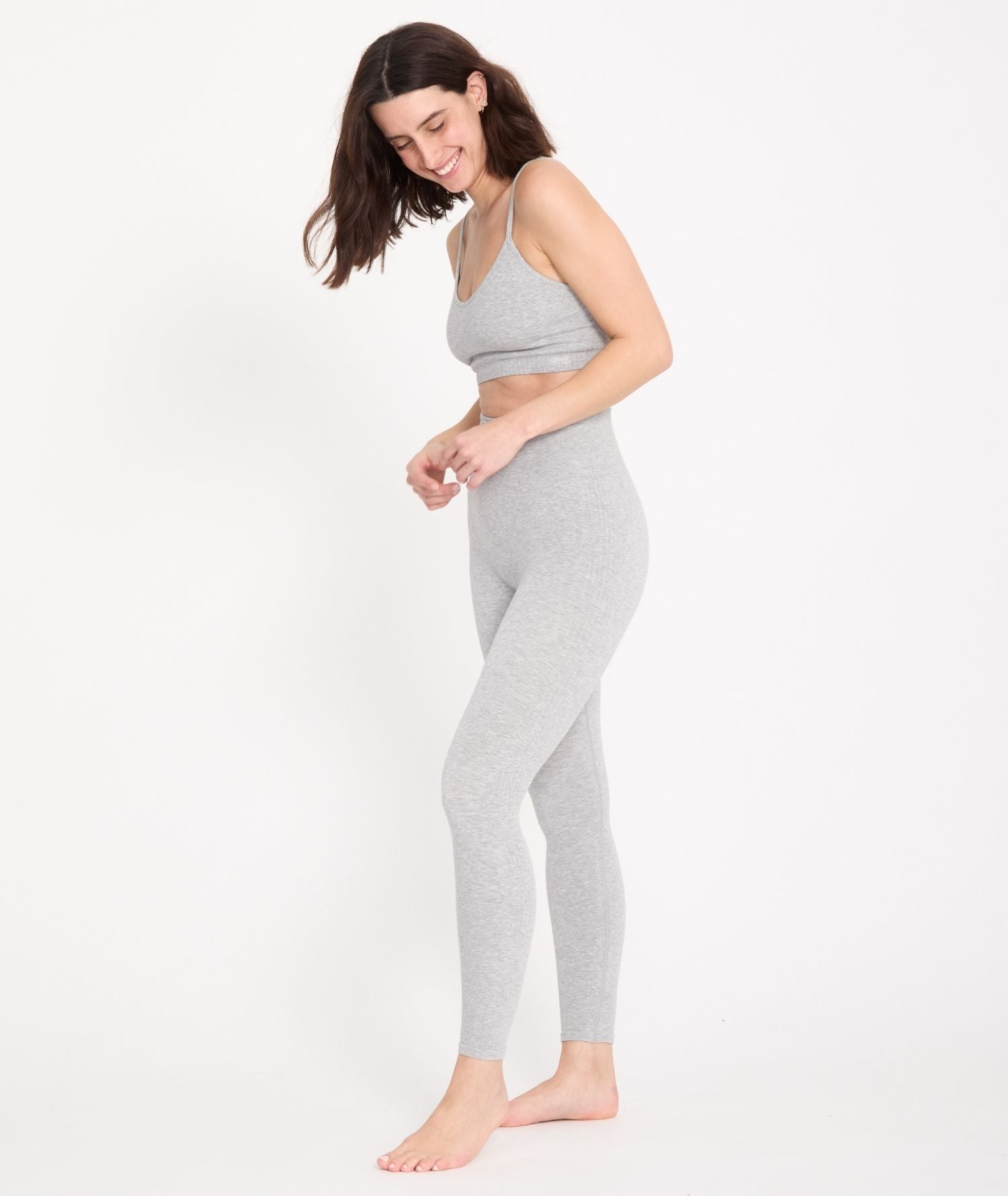 NALA - Legging en bambou - Marl - Yoga Searcher